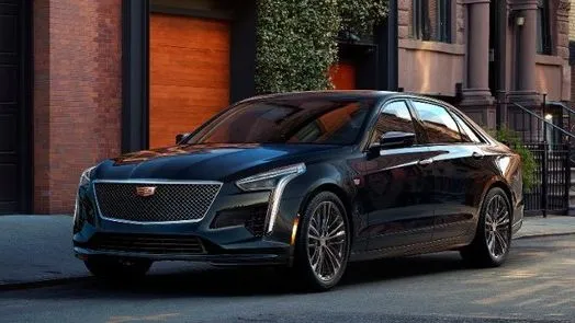 The Cadillac CT6 sedan.